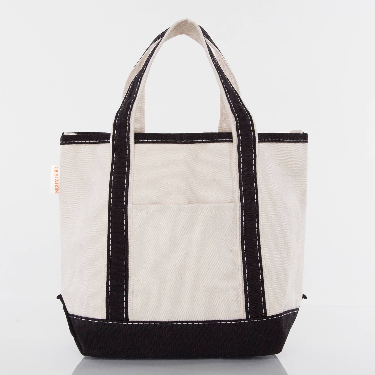Handy Open Top Tote: Black
