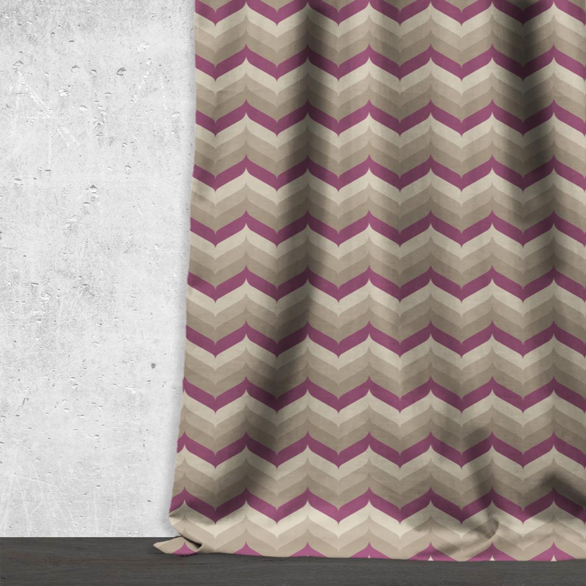 'Eden Vibes' Fabric by the Yard (Purple/ Ivory/ Grey)