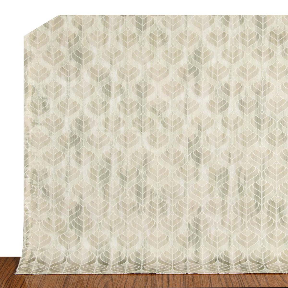 'Delicate Spikes' Fabric by the Yard (Soft Green)